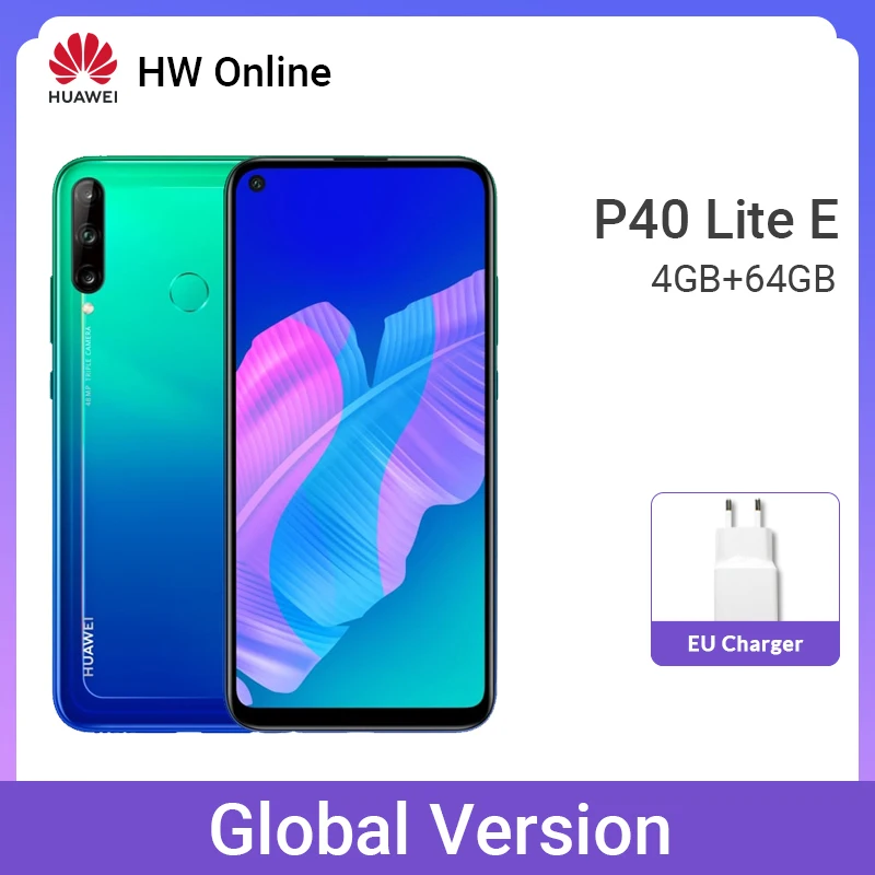 HUAWEI P40 Lite E 4 Гб 64 48 МП Тройная AI камера 6 39 &quotполноразмерный экран мобильный