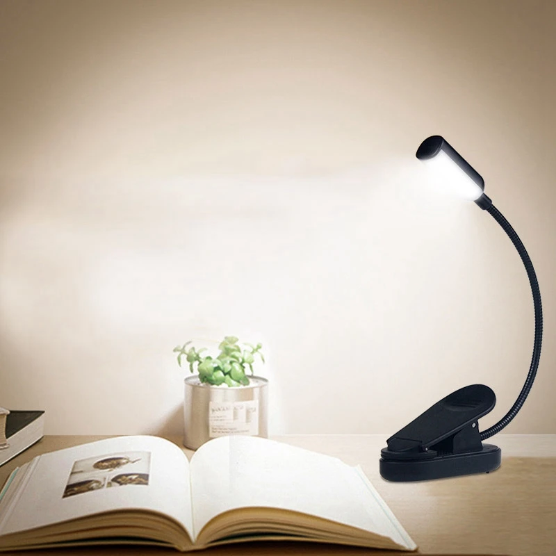 Usb зарядка Led Настольная лампа с зажимом Гибкая Настольная лампа для прикроватного чтения книг лампа для чтения офисная работа детский ночной Светильник