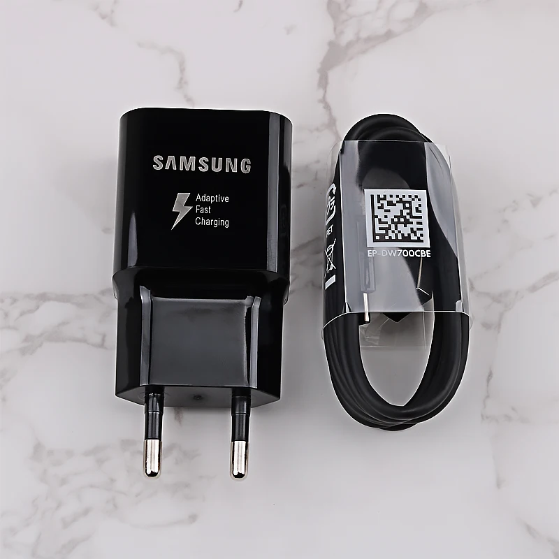 5v 3a usb c Samsung Original Adaptive Fast Charger USB Quick Adapter 1.2/1.5M Type C Cable For Galaxy S8 S9 Plus Note 8 9 A3 A5 A7 2017 65w charger Chargers