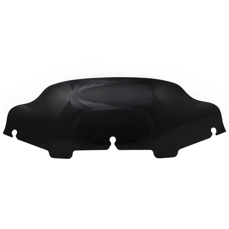 Motorcycle Windshield Motorcycle 8colors 6"/8" Cycle Wave Windshield Fairing Windscreen Cover For Harley Touring Electra Street Glide FLHX Bike 96-13