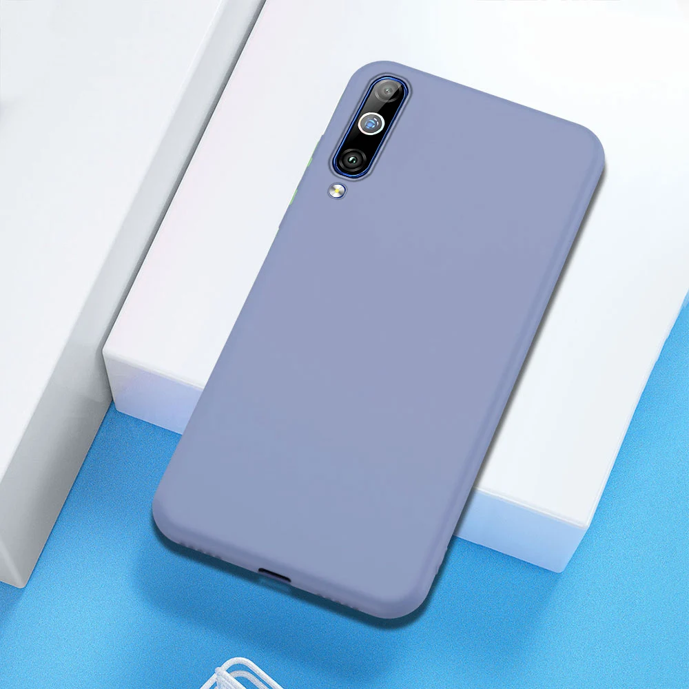 Серый Для Xiaomi mi 9 чехол силиконовый мягкий защитный чехол для Xiaomi mi 9 8 SE 9T A3 Lite чехол Red mi Note 8 7 K30 K20 Pro 7A 8A чехол - Цвет: Серый