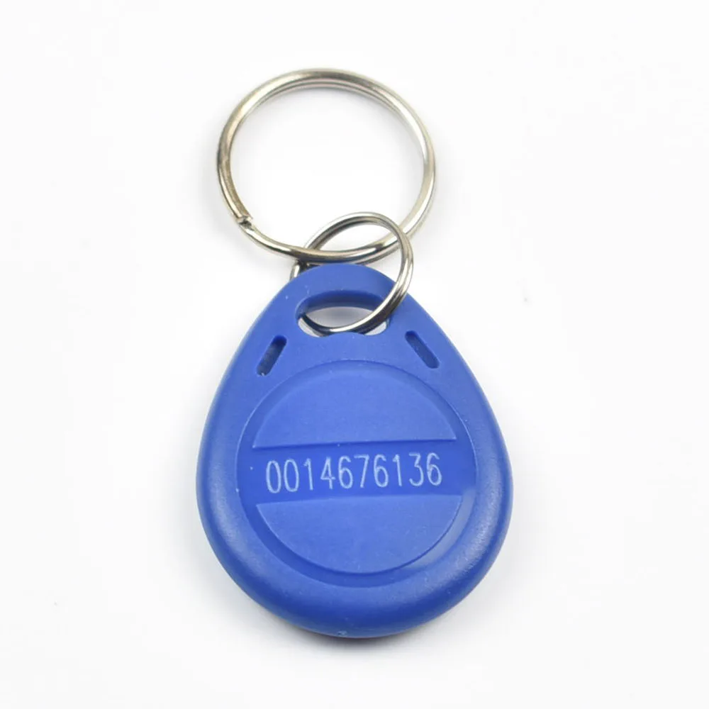 100 шт. RFID 125 кГц тег TK4100 EM4100 близость брелоки RFID карты для контроля доступа посещаемость времени