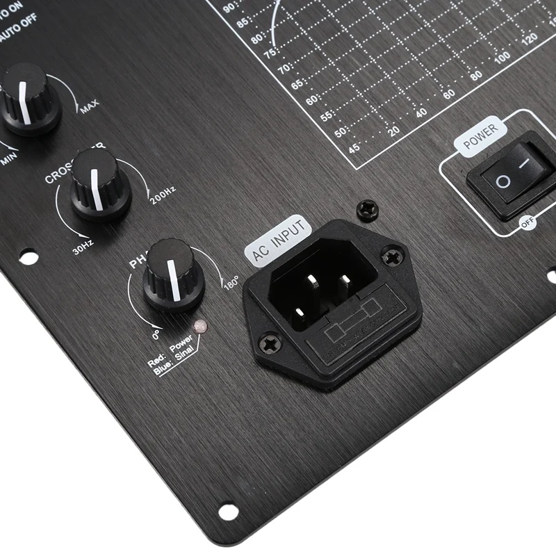 Горячий Собранный высокомощный 280 Вт Цифровой HIFI сабвуфер усилитель доска черный+ желтый