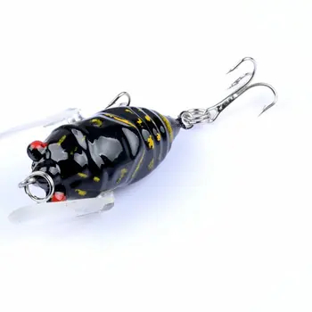 

4 Colors Fishing Lure 4cm 6.4g Aritificial Fake Bait Bionic Fishing Bait Fishing Hook Lure Artificial Bait Tackle DropShipping