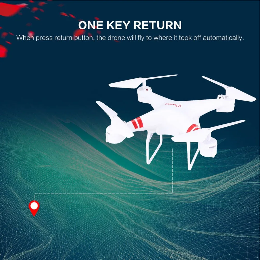 KY101 HD wifi FPV детский подарок Безголовый режим мини селфи Дрон управление жестами с широким углом самолета RC Квадрокоптер Дрон сумка