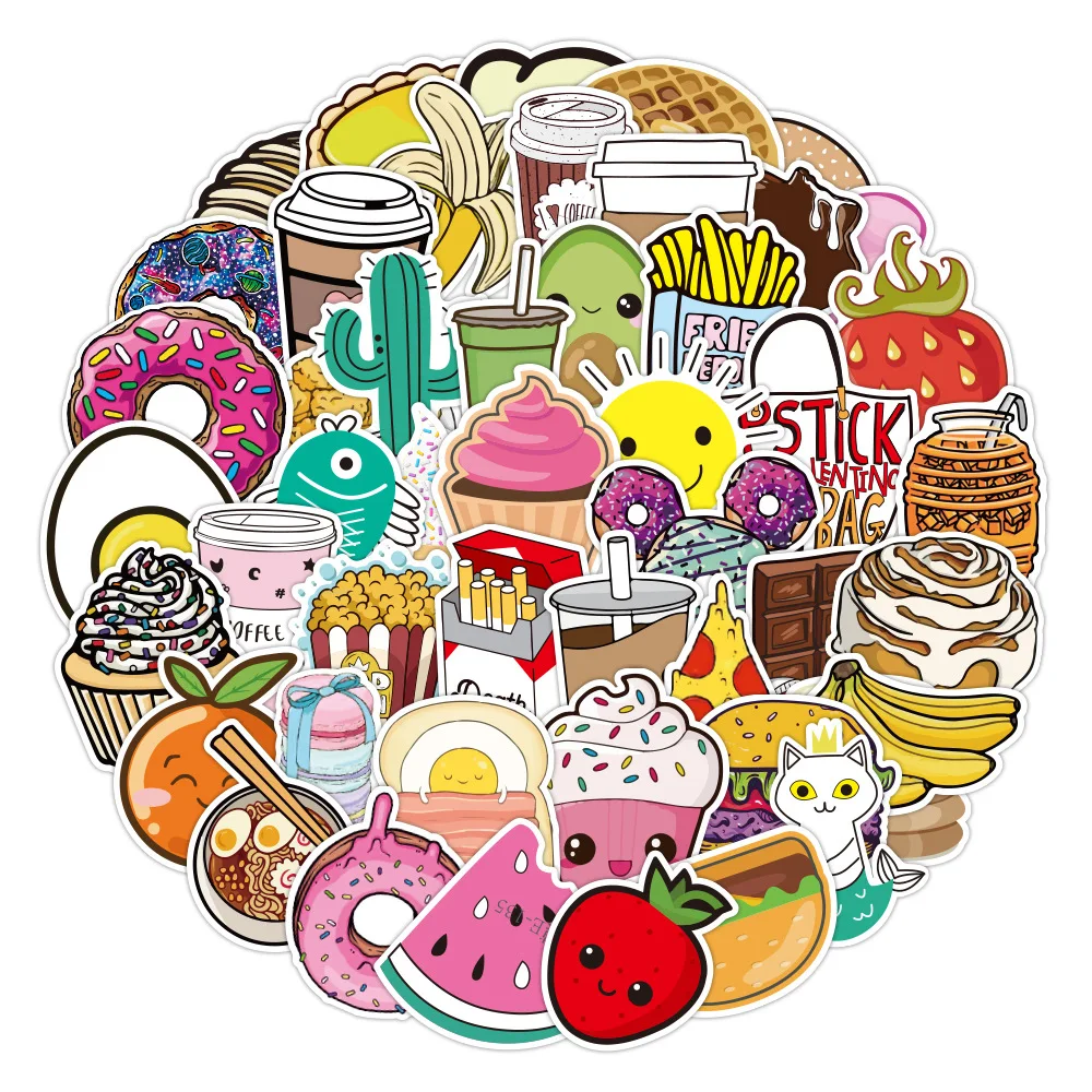 80pcs for Halloween Style Waterproof Party Stickers for Laptop Water Bottle Cartoon Sticker Pack 