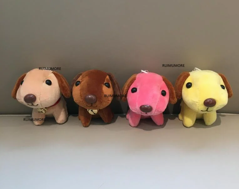 9 см прибл. Плюшевая собака хаски плюшевые игрушки, так милые собачки плюшевые мягкие игрушки, брелок плюшевые игрушки куклы - Цвет: 1piece random color