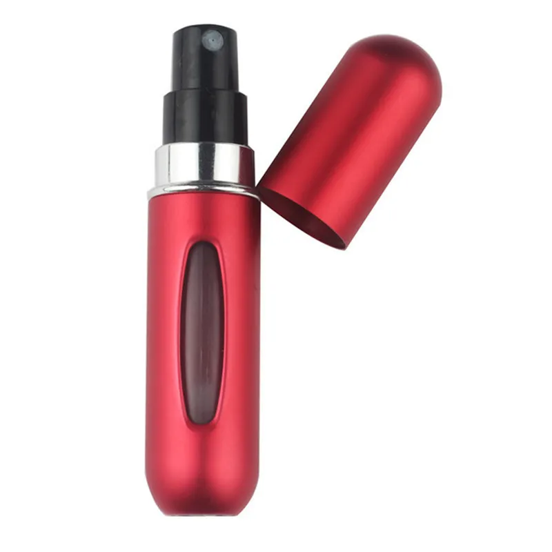 HLYHTHT005-2 Fashion Mini Refillable Perfume Bottle Canned Air Spray Bottom Pump Perfume Atomization for Travel 5ml Travel needs - Цвет: HLYHTHT005-2