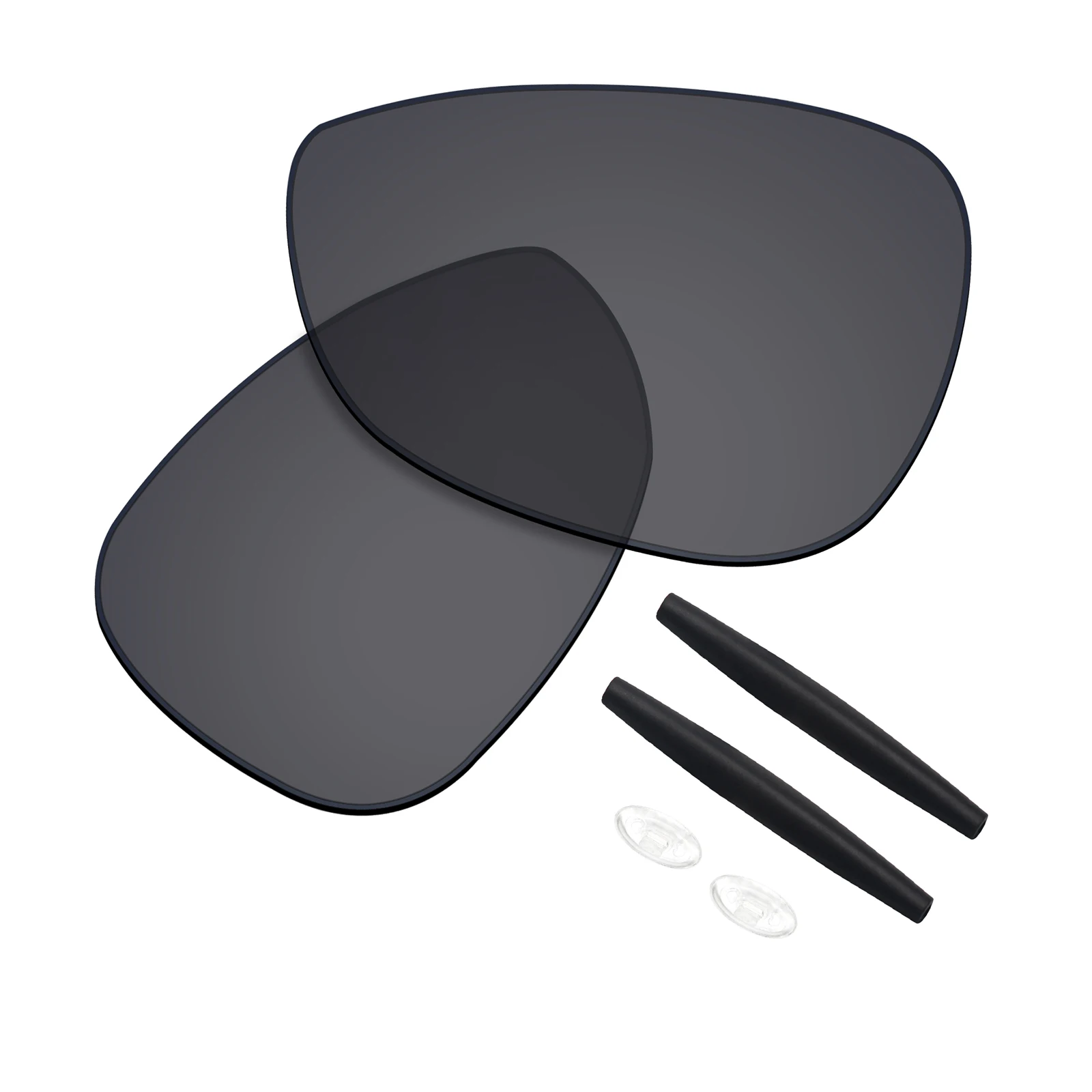SmartVLT производительность поляризованные Сменные линзы и резиновый комплект для солнцезащитных очков Oakley Crosshair 1,0(2005)-несколько вариантов - Цвет линз: Black and Kit