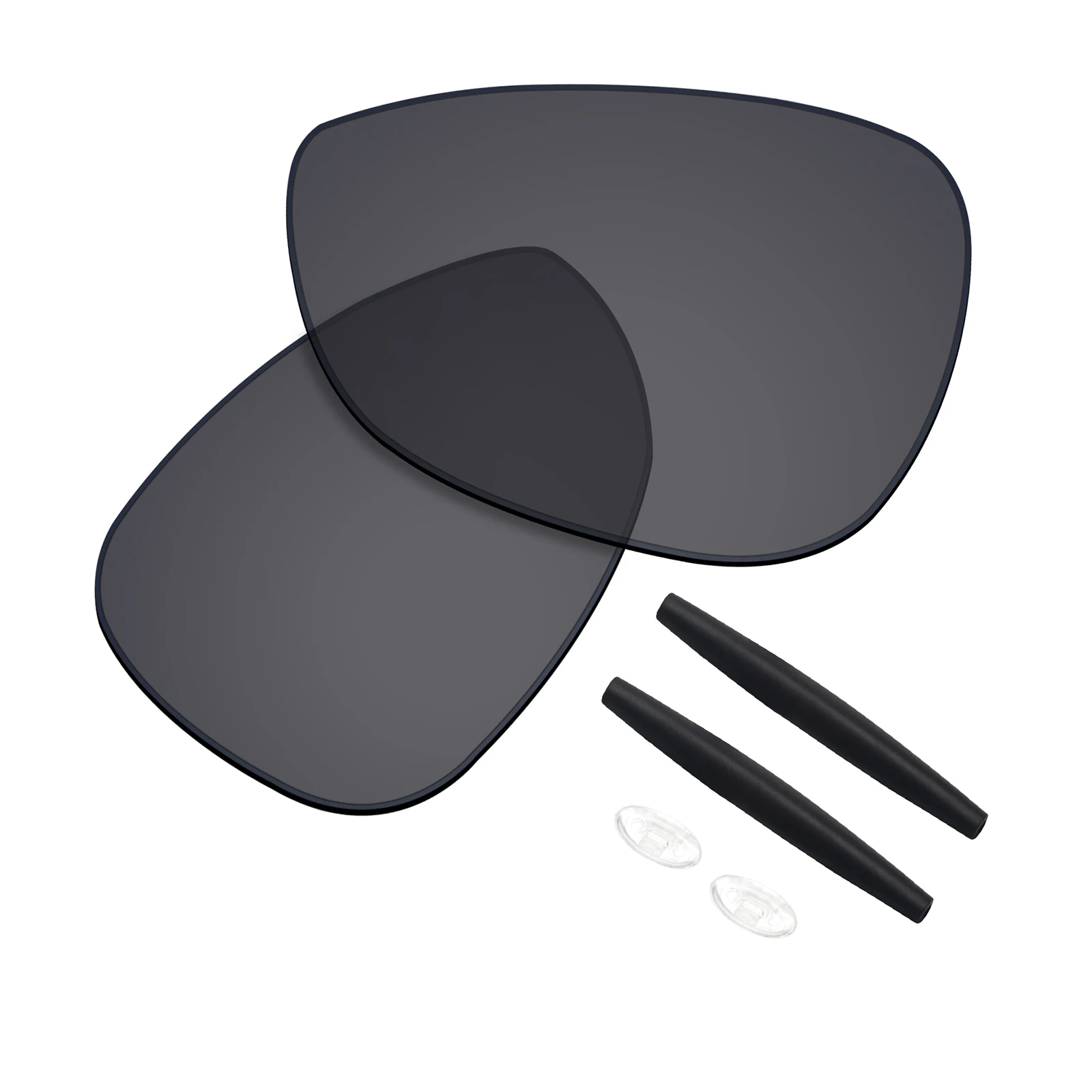 Black and Kit SmartVLT производительность поляризованные Сменные линзы и резиновый комплект для солнцезащитных очков Oakley Crosshair 1,0(2005)-несколько вариантов - Цвет линз: Black and Kit
