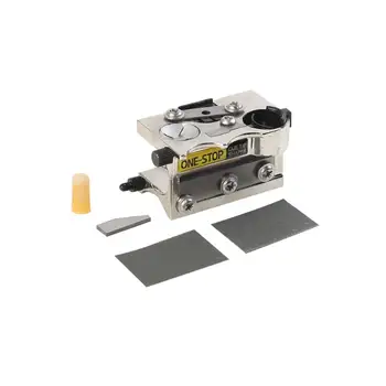 

Multifunctional Silver One Stop Billiards Tip Repair Tool Stainless Steel Pool Cue Tip Shaper Billiard Accessories