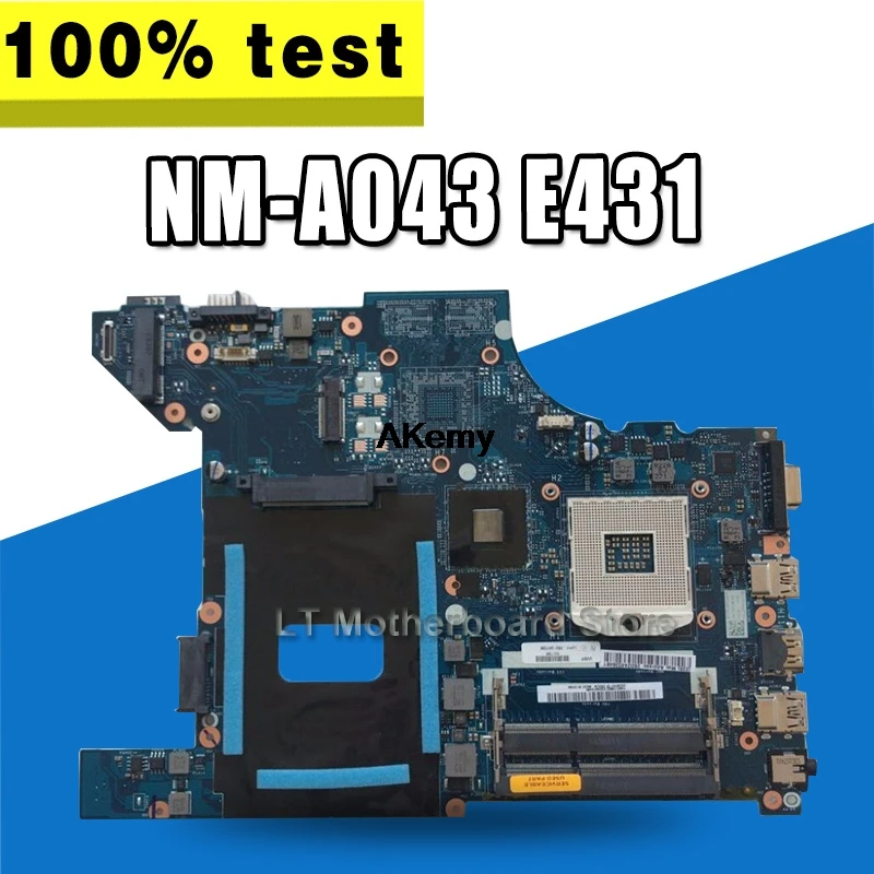 VILE1 NM-A043 материнская плата для For Lenovo ThinkPad E431 ноутбук PGA989 HM77 DDR3 100% тестовая работа |