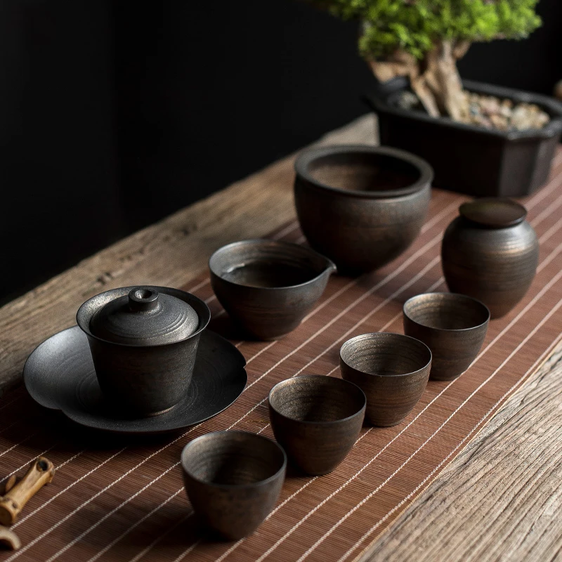TANGPIN керамический чайник Gaiwan, чайная чашка ручной работы chawan китайский чайный набор кунг-фу посуда для напитков