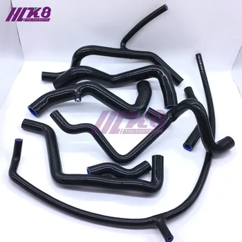 

Silicone Radiator Hose Kit For V W Corrado VR6 GOLF MK3 VR6 2.8 92-97 (8pcs) RED/BLUE/BLACK