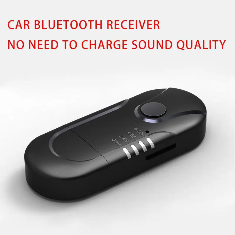 Автомобильный USB fm-передатчик с питанием от Bluetooth автомобильный аудио плеер Музыкальный адаптер беспроводной приемник Громкая связь в автомобиле fm-модулятор