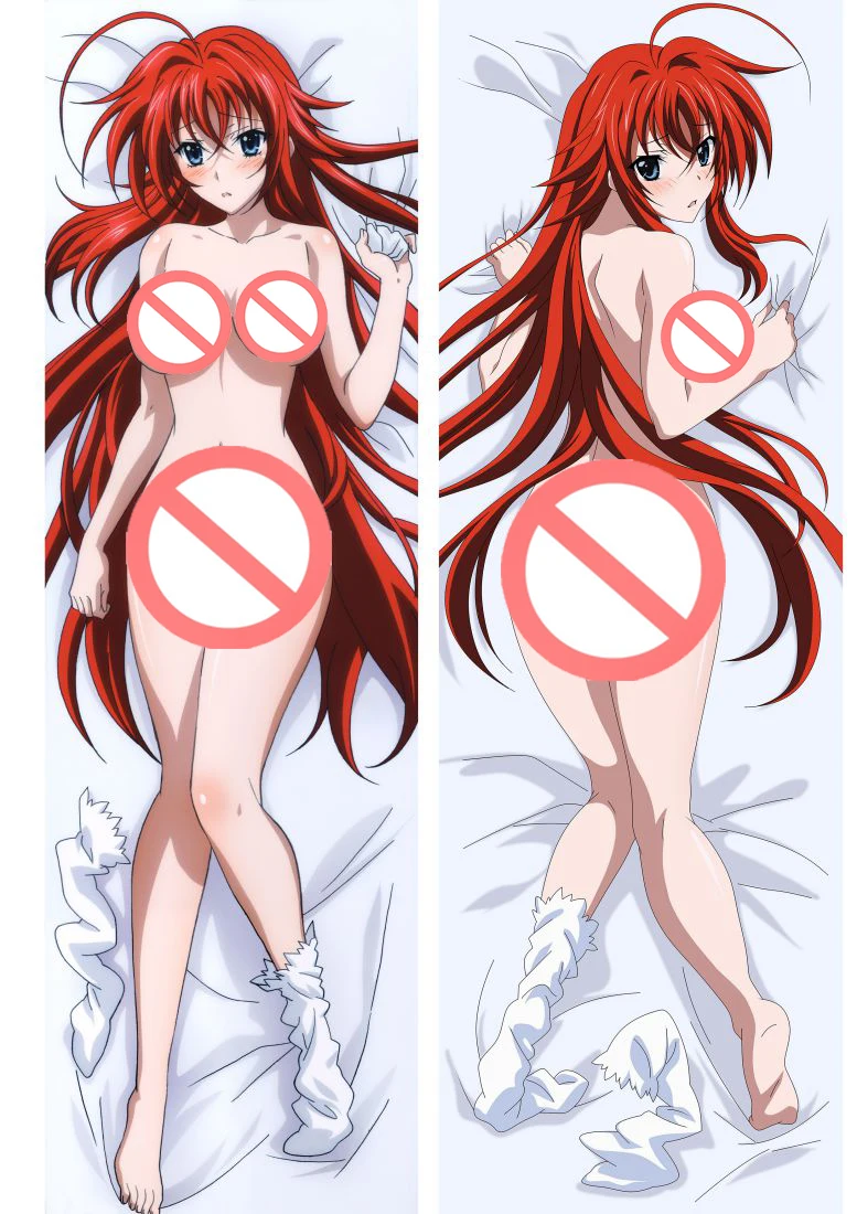 S18 Аниме старшеклассница DxD Dakimakura Чехол с персонажами из красных волос Rias Gremory Bolster чехол Akeno Himejima Hugs чехол для подушки - Цвет: S18