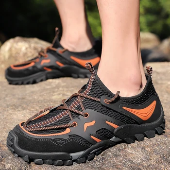

Hiking Shoes Men women Outdoor Anti-Skid Rock Climbing Shoes for women men Mountain Wading sneakers Hunting Trekking Sneakers