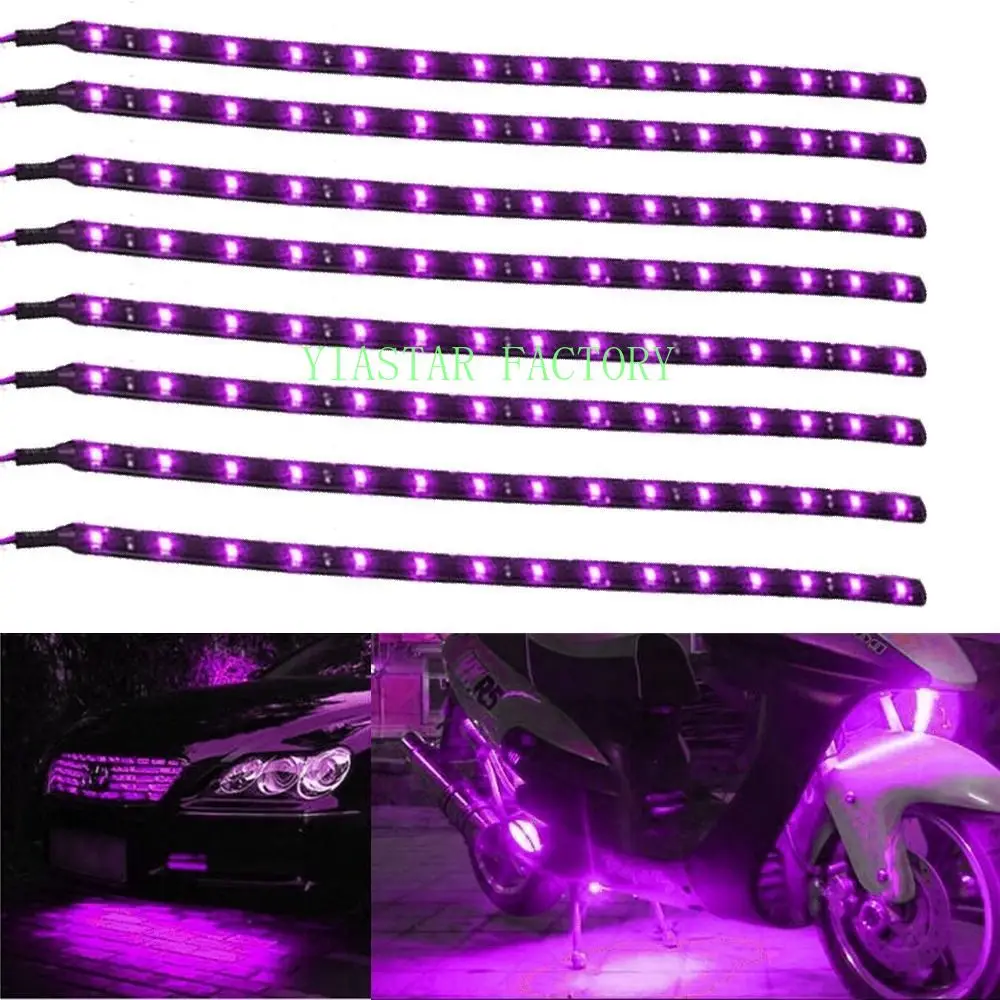 50 шт. 30 см 15SMD DRL Светодиодный дневной светильник Автомобильный светодиодный