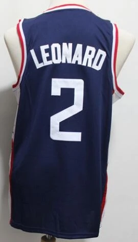 As photo Мужские майки Kawhi#2 Leonard Paul#13 - Цвет: As photo