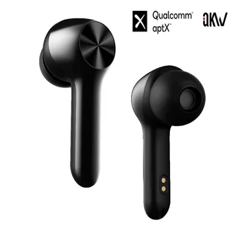

AKW Buds AptX Low Latency True Wireless Stereo TWS Earbuds Hi-Fi Sound Bluetooth 5.0 Earphones with mic IPX5 waterproof