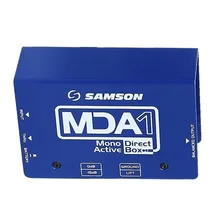 Samson S. Max Series MDA1 моно активная прямая коробка DI Box для живого звука и записи сценического приложения