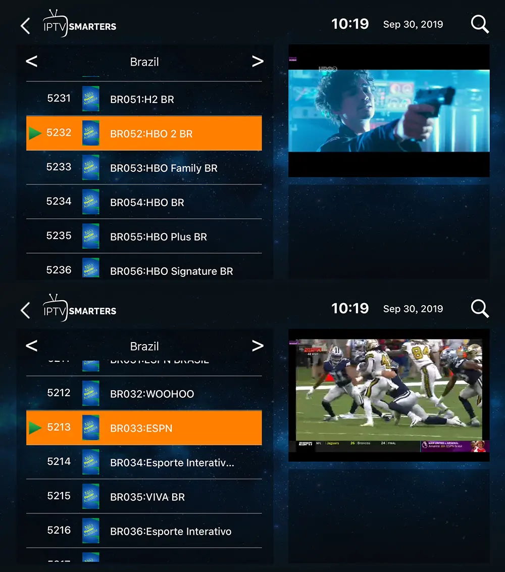 Мировое IPTV Бразилия IP tv подписка HBO ESPN для смарт iptv коробки Xtream M3u смартфонов с 6000+ Vod музыкальный кинотеатр для взрослых