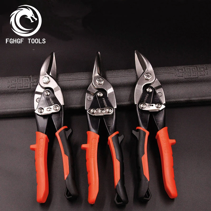 

High Quality Metal Snip Aviation Scissor Iron Plate Cut Shear Household Dual Durable Cutting Tool