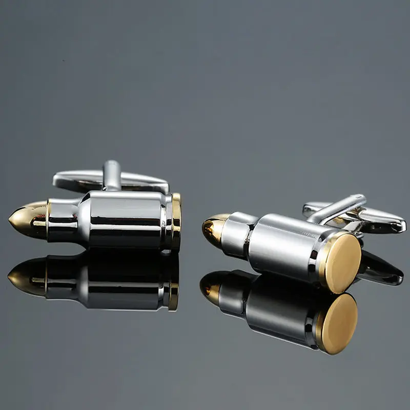 Запонки мужские золотые металлические в деловом костюме | Украшения и аксессуары