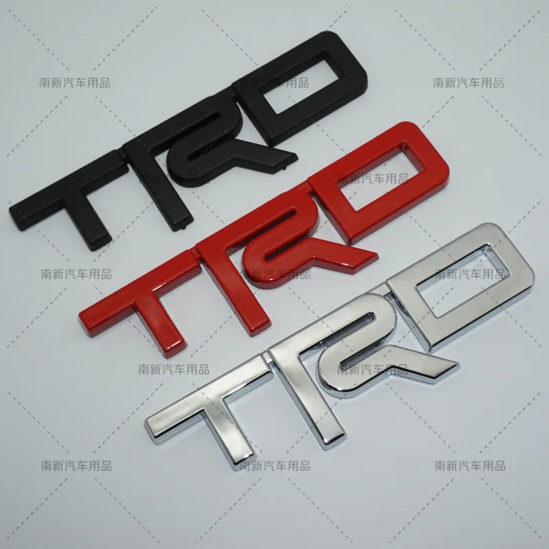 Подходит для Toyota TRD логотип автомобиля Aliexpress Amazon Внешняя торговля крутая Модифицированная маркировка для автомобилей поколение жира
