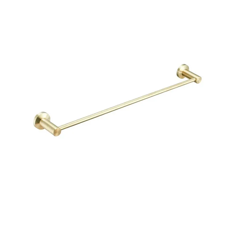 Single towel bar Hongdec современный нержавеющей стали матовый золотой аксессуары для ванной комнаты наборы - Цвет: Single towel bar