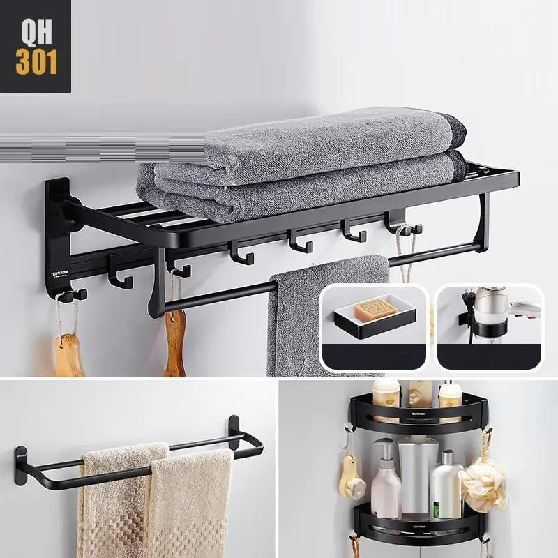 Number 2 Badkamer Фен держатель Etagere Prateleira Banheiro угловые полки Аксессуары для душа Salle De Bain ванная комната настенная полка - Цвет: Number 2