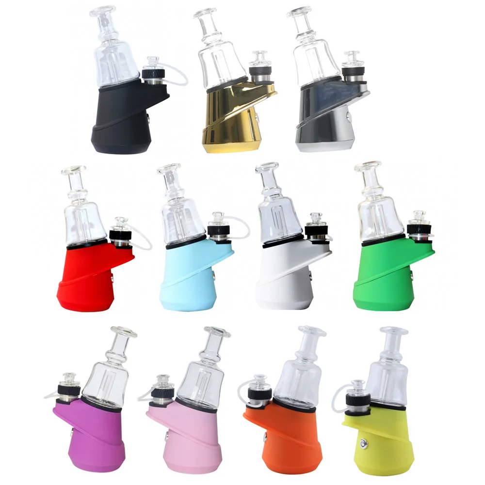 SOC Electric Dab Rig Starter Kit 2600mah Battery 4 Heat Settings Enail Wax Concentrate Shatter Budder Dab Rigs 100% Original