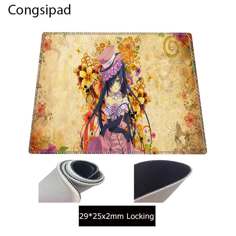  Hands Girl hat Posture large mousemat 40x90 30x60/70/80/90cm lock edge mouse for laptop keyboard Va
