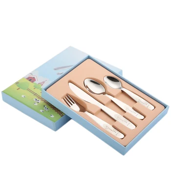

Gold Cutlery Set Dishes Dinnerware Set Knives Forks Spoons Western Kitchen Utensil Stainless Steel Tableware Home Dinner BB50CJ