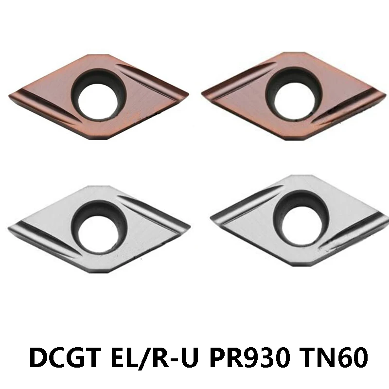 Kyocera DCGT DCGT070202 DCGT070204 DCGT11T301 DCGT11T302 ER-U EL-U PR930 TN60 для стали и нержавеющей стали токарные инструменты
