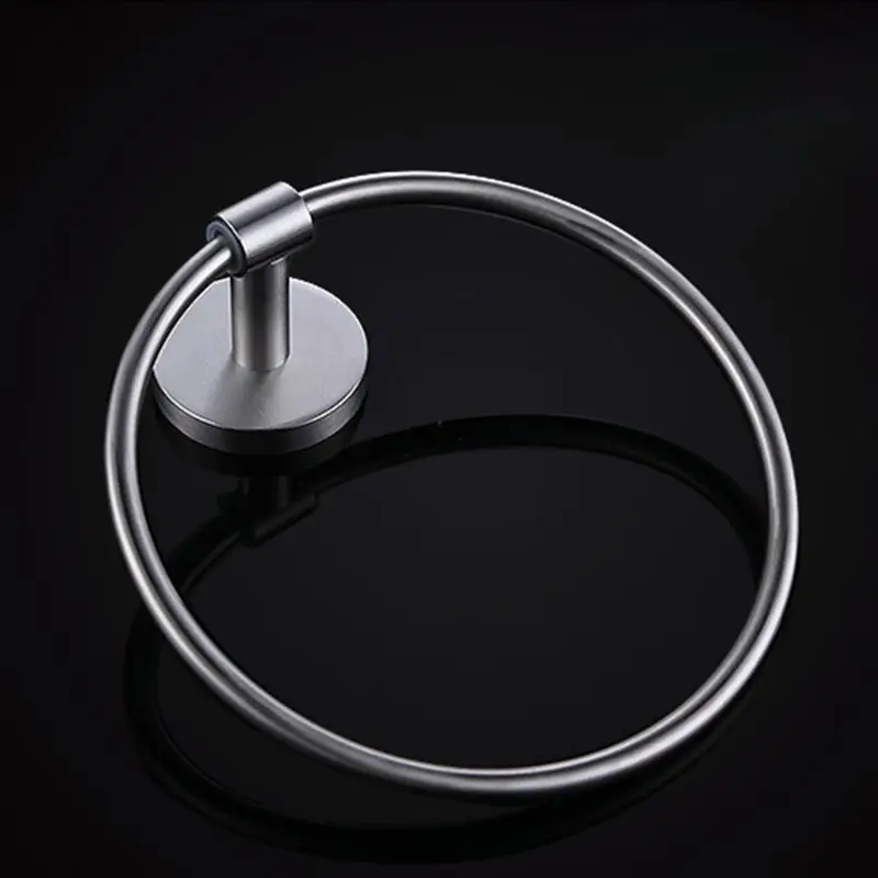 Bath Towel Holder Hand Towel Ring Hanging Towel Hanger Bathroom Accessories Hote