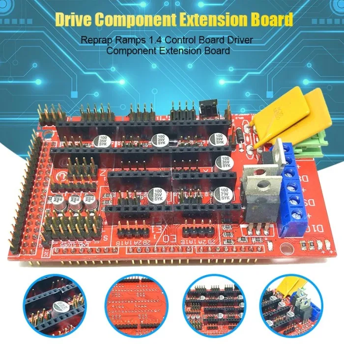 Плата контроллера 3d принтера прочные аксессуары для 1,4 Reprap Ramps UY8