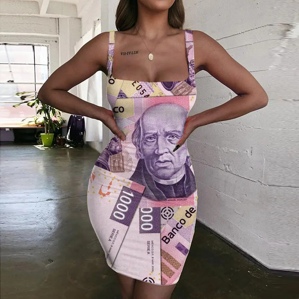 Женский сарафан в мексиканском стиле без рукавов | Женская одежда