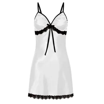 

Sexy Nightgown for Women Sexy Nightie Sleepwear Plus size Lace Floral Female Lingerie Suspenders Nightdress Robe Babydoll Summer