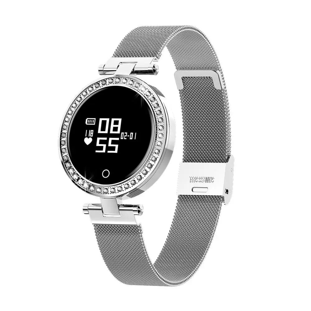 

Women smart watch x10 Ladies SmartWatch with fitness Bracelet Pedometer Heart rate Blood Pressure Sleep Monitor Smartwatch