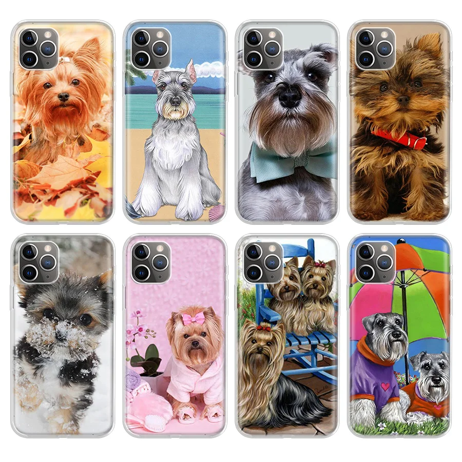

Yorkshire terrier dog Newest Fashion Novelty Fundas Phone Case For Apple iPhone 11 Pro 6 6S 7 8 Plus 10 X XS MAX XR 5 5S SE Phon
