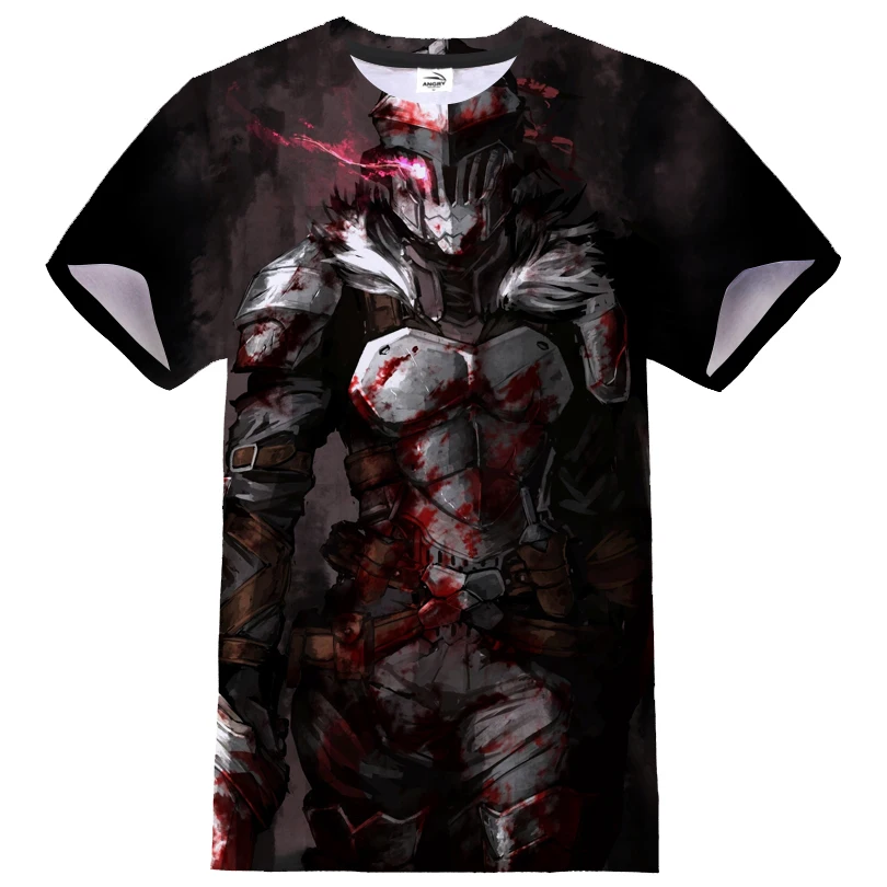 Goblin Slayer футболка аниме 3D принт Косплей уличная одежда Мужчины Женщины Спорт