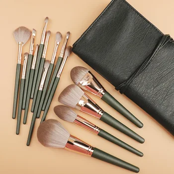 

14Pcs Makeup Brushes Tool Set Cosmetic Powder Eye Shadow Foundation Blush Blending Beauty Make Up Brush Eyeshadow