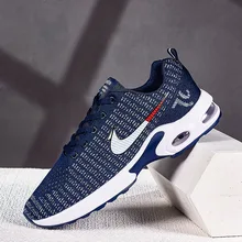 Новая мода Для мужчин обувь с подошвой из вулканизированной резины кроссовки эластичная ткань из дышащего материала светильник мягкие Обувь для отдыха Для мужчин; спортивная обувь; Zapatos De Hombre; большие размеры 36-45