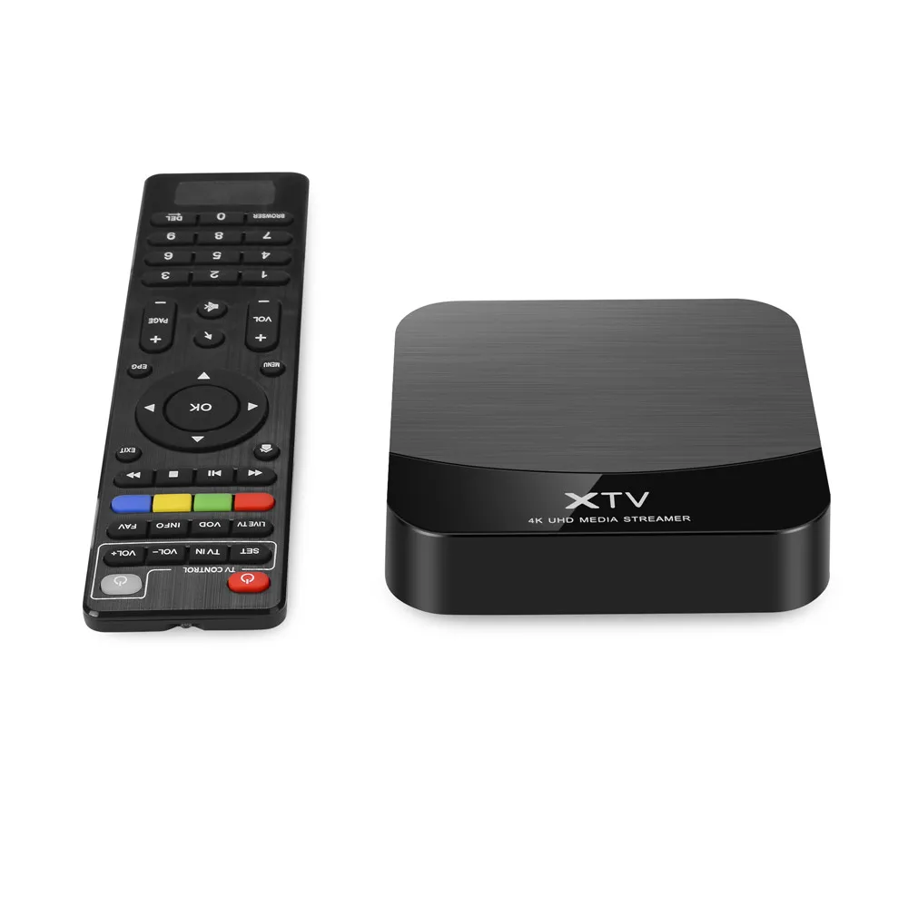 

Smart Stalker IPTV XTREAM CODES TV BOX XTV Android 7.1 Tv Box Amlogic S905X 2GB 16GB Set Top Box 4K 2.4G 5G Wifi Media Player