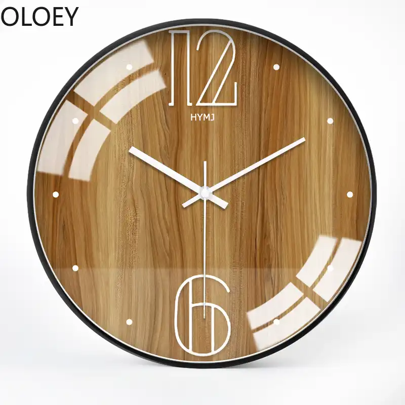Diseno Moderno Pared Grande Reloj 3d Silencio Habitacion Nordica