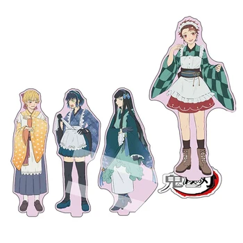 

Anime Demon Slayer Kimetsu no Yaiba Kamado Tanjirou Nezuko Zenitsu Inosuke Acrylic Stand Figure Model Plate Holder Cake Topper