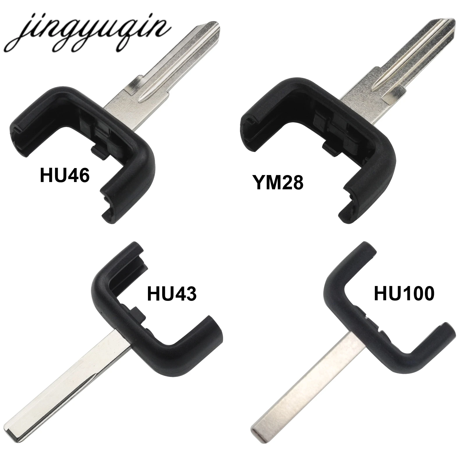 Jingyuqin для Vauxhall Opel Vectra Astra Zafira дистанционный брелок оболочки с HU46/YM28/HU43/HU100 лезвие Пустой скидка