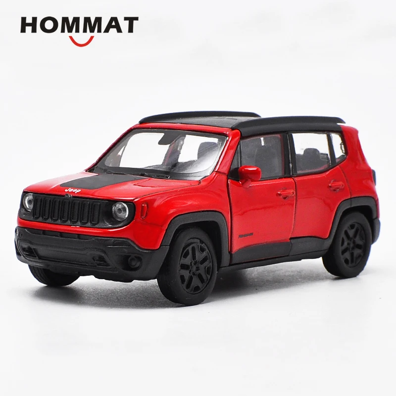 

HOMMAT 1:36 Scale Jeep Renegade Trailhawk SUV Model Car Vehicle Metal Alloy Diecast Toy Car Model Gift Toys For Children Kids