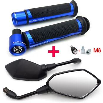 

Motorcycle Grip Moto Mirror For SUZUKI sv650s intruder vl 1500 ltz 400 gsxr 1000 k9 bandit 650 intruder 1400 TRIUMPH bonneville